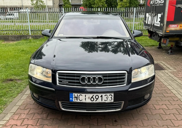 Audi A8 cena 23800 przebieg: 306000, rok produkcji 2005 z Warszawa małe 137